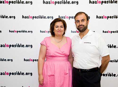 Emprendedores, filántropos, inversores… Catalina Parra y José Martín Cabiedes, una visita de lujo en El Hueco