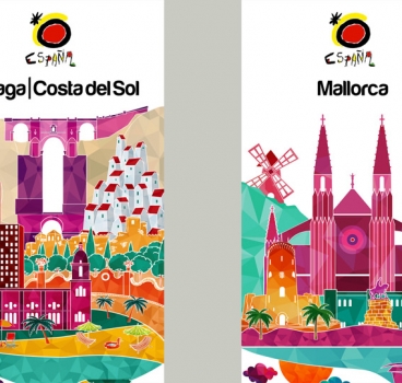 Un equipo de emprendedores de El Hueco trabaja en el diseño de una campaña de promoción de Turismo de España