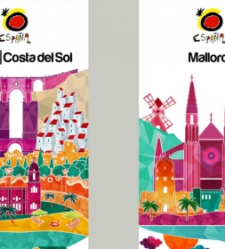 Un equipo de emprendedores de El Hueco trabaja en el diseño de una campaña de promoción de Turismo de España