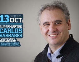 Carlos Barrabés, pionero del comercio electrónico en España y visionario de internet, esta tarde en los Supermartes de El Hueco
