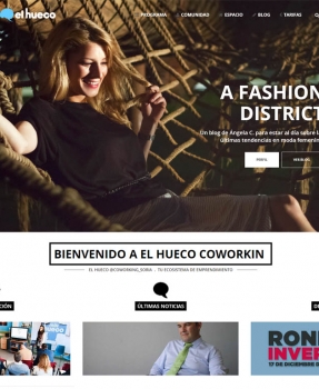 Desarrollo web www.elhueco.org