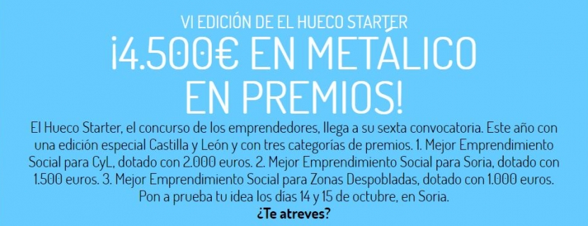 La ADE de Castilla y León se suma al patrocinio de nuestro concurso de emprendedores, El Hueco Starter