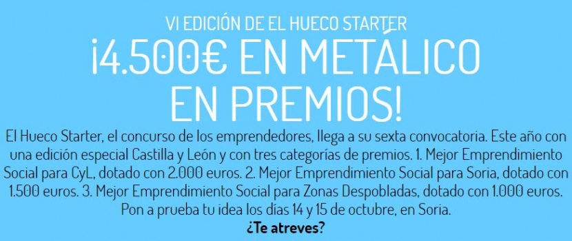 La ADE de Castilla y León se suma al patrocinio de nuestro concurso de emprendedores, El Hueco Starter