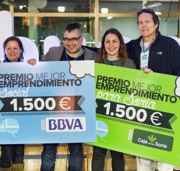 Un Centro de Formación ‘low cost’ y una plataforma de atención al consumidor ganan El Hueco Starter