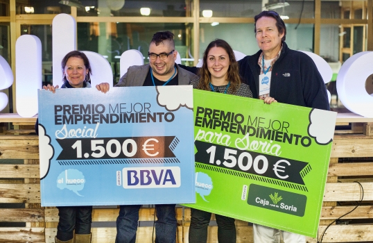 Un Centro de Formación ‘low cost’ y una plataforma de atención al consumidor ganan El Hueco Starter