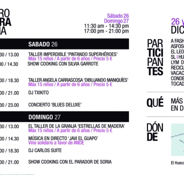 El Mercado de El Hueco vuelve a abrir este sábado y domingo