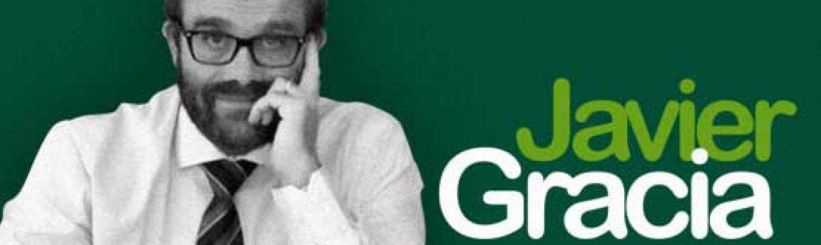Javier Gracia, esta tarde, en los Supermartes de El Hueco