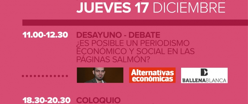 Periodismo económico y agricultura ecológica, hoy en la Feria de Economía Social