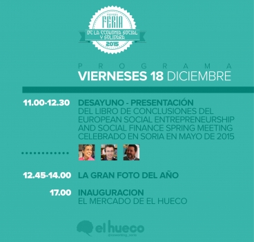 Viernes Intenso: libro, Gran Foto del Año y apertura de El Mercado de El Hueco